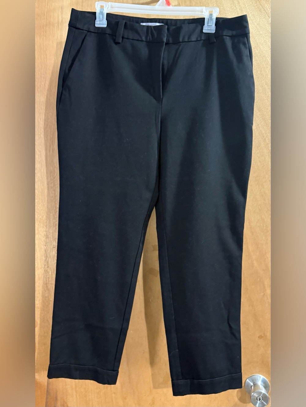 LOFT Black Slim Ankle Pants